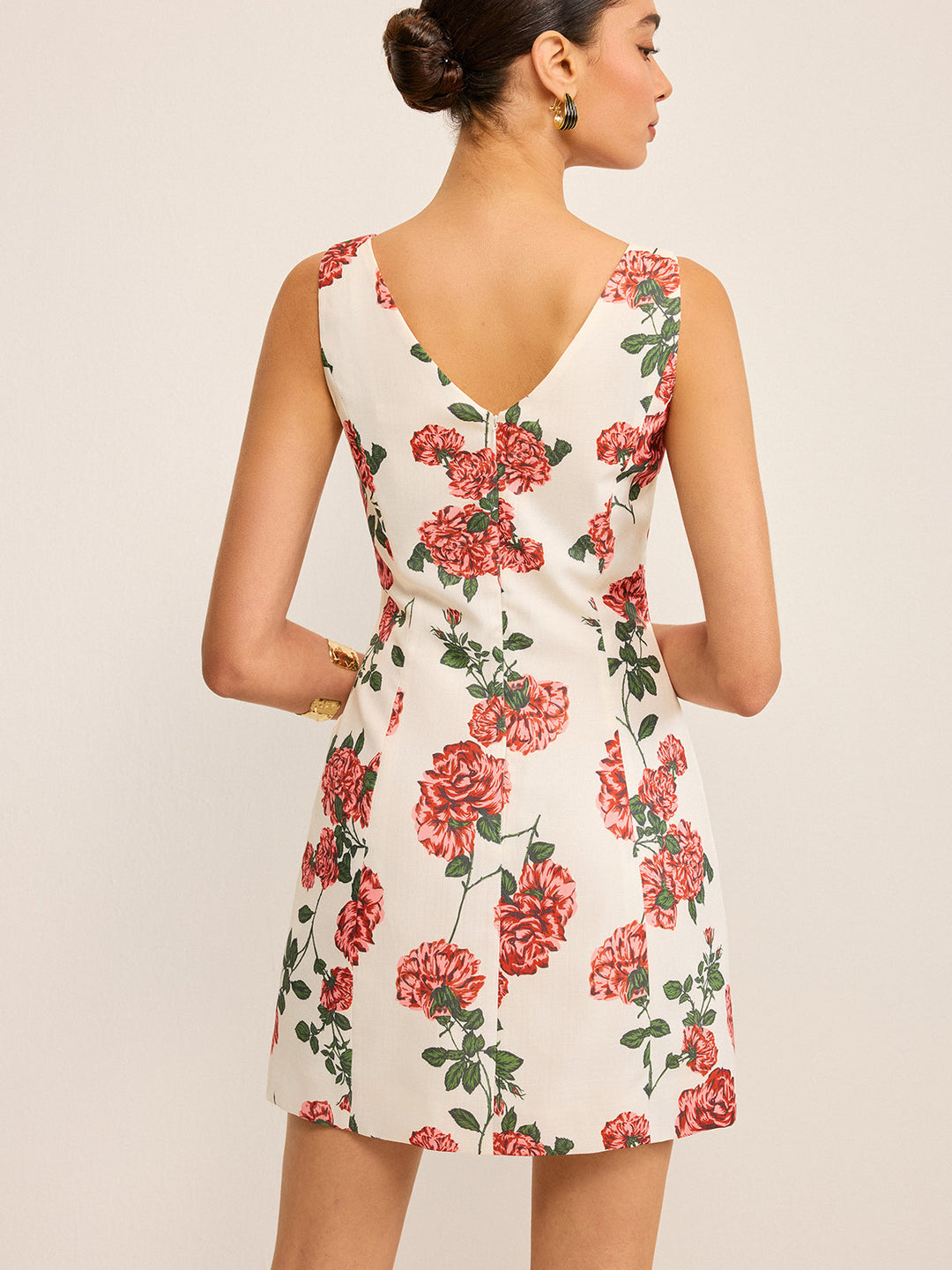 Blumenkleid mit Blumenmuster