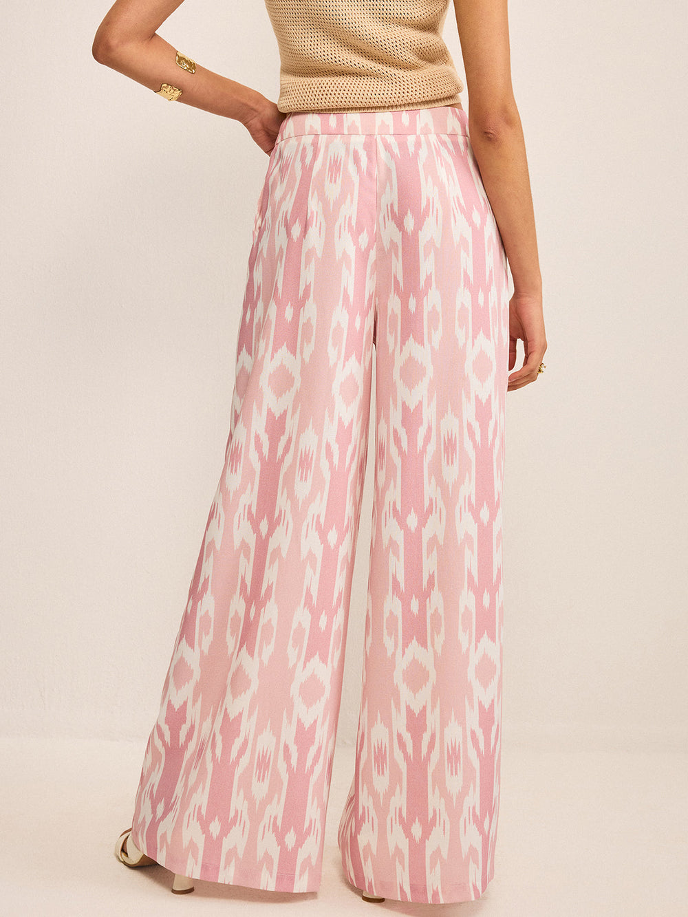 Boho Leinenoptik Marlenehose