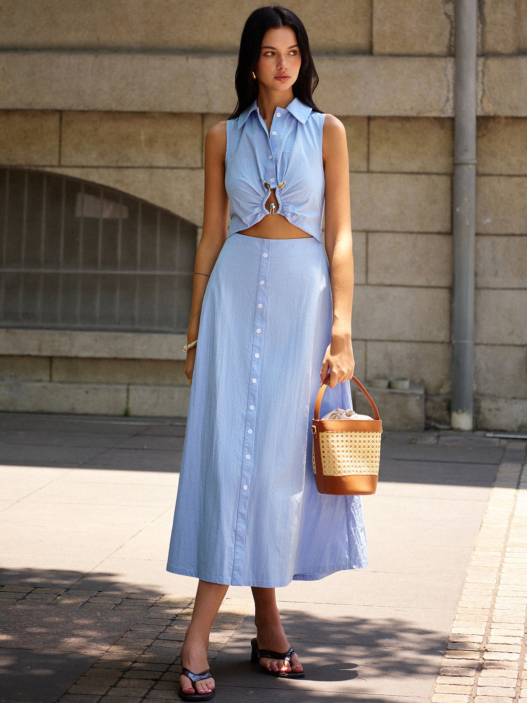 Metalldekorations-Kleid