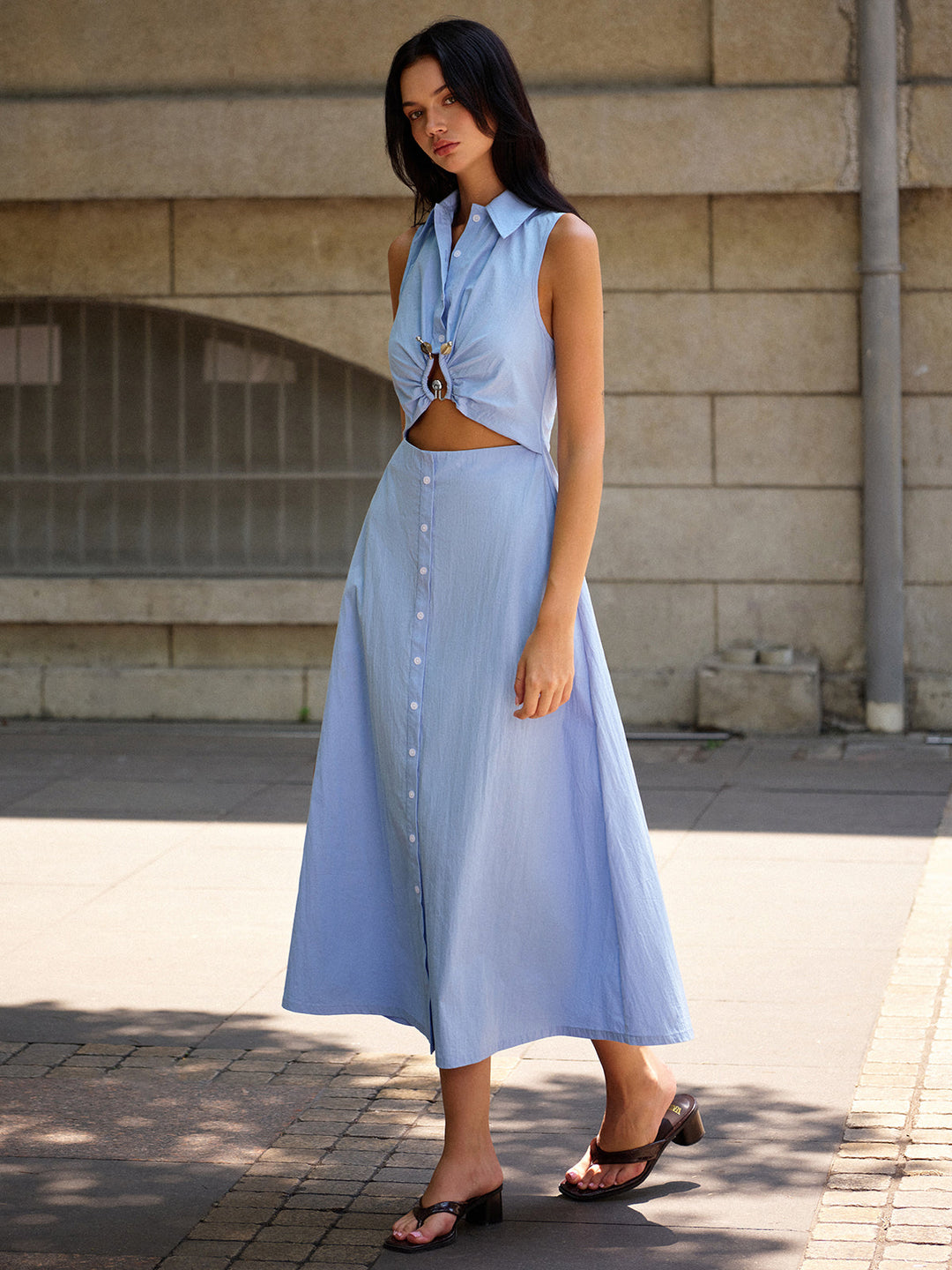 Metalldekorations-Kleid