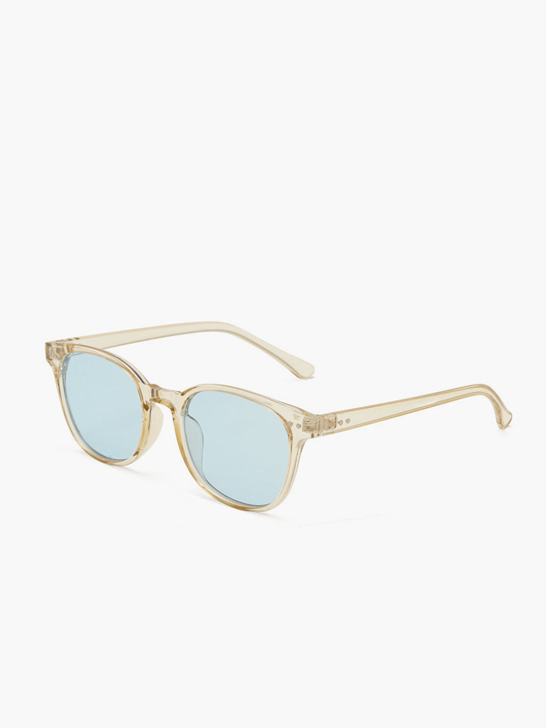 Hellblaue modische Sonnenbrille