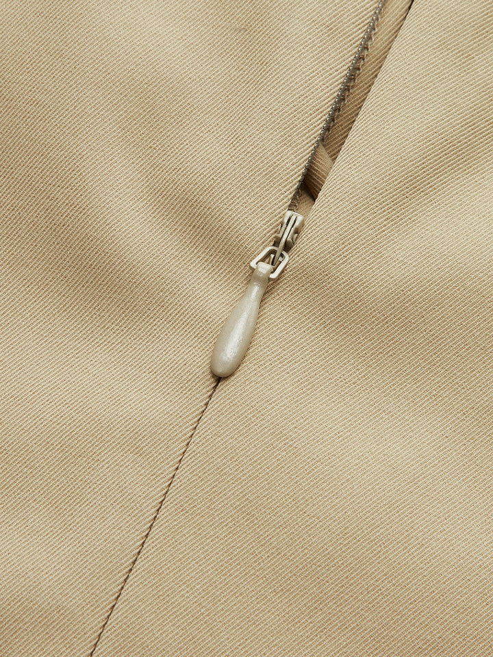 Taschenkleid mit Schnürung Mini