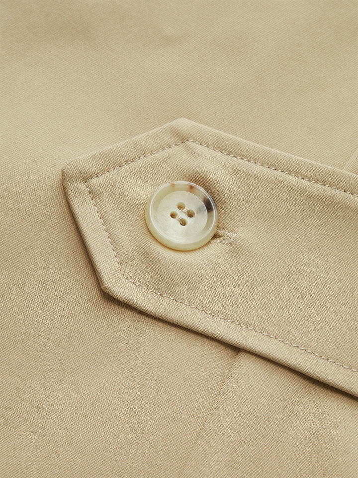 Taschenkleid mit Schnürung Mini