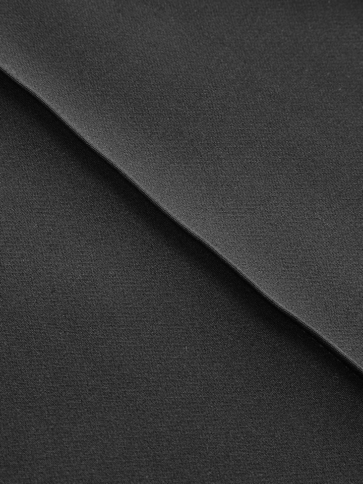 Dehnbare ausgestellte Hose mit Frontnähten
