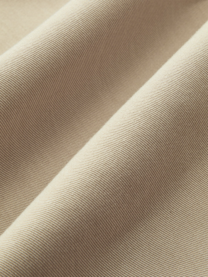 Plissierte Hose mit weitem Bein