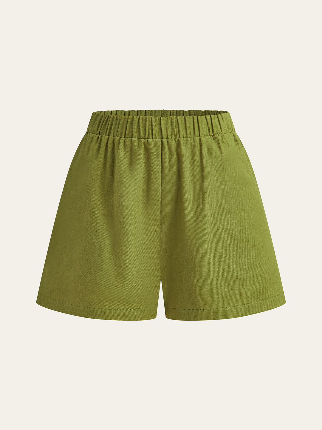 Pailletten-Träger-Top und Shorts mit Gummizug