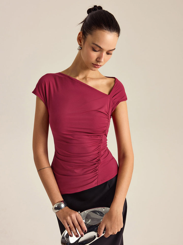 Asymmetrisches Design-Top