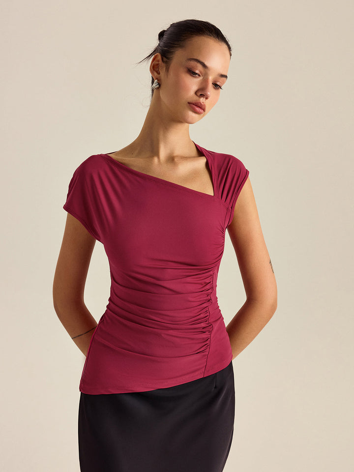Asymmetrisches Design-Top