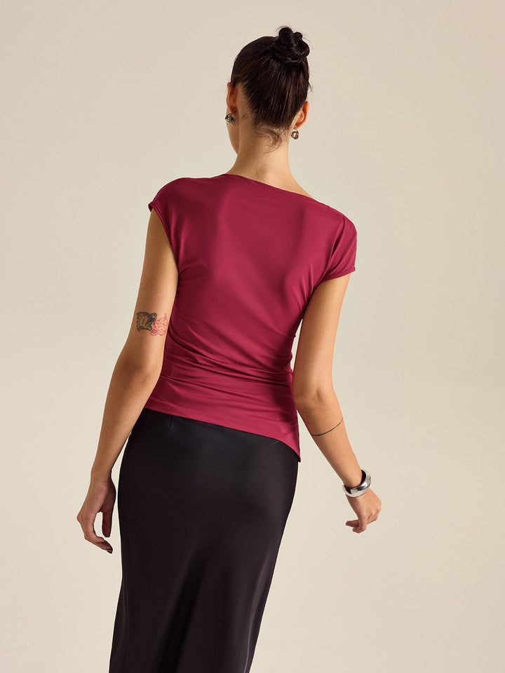 Asymmetrisches Design-Top