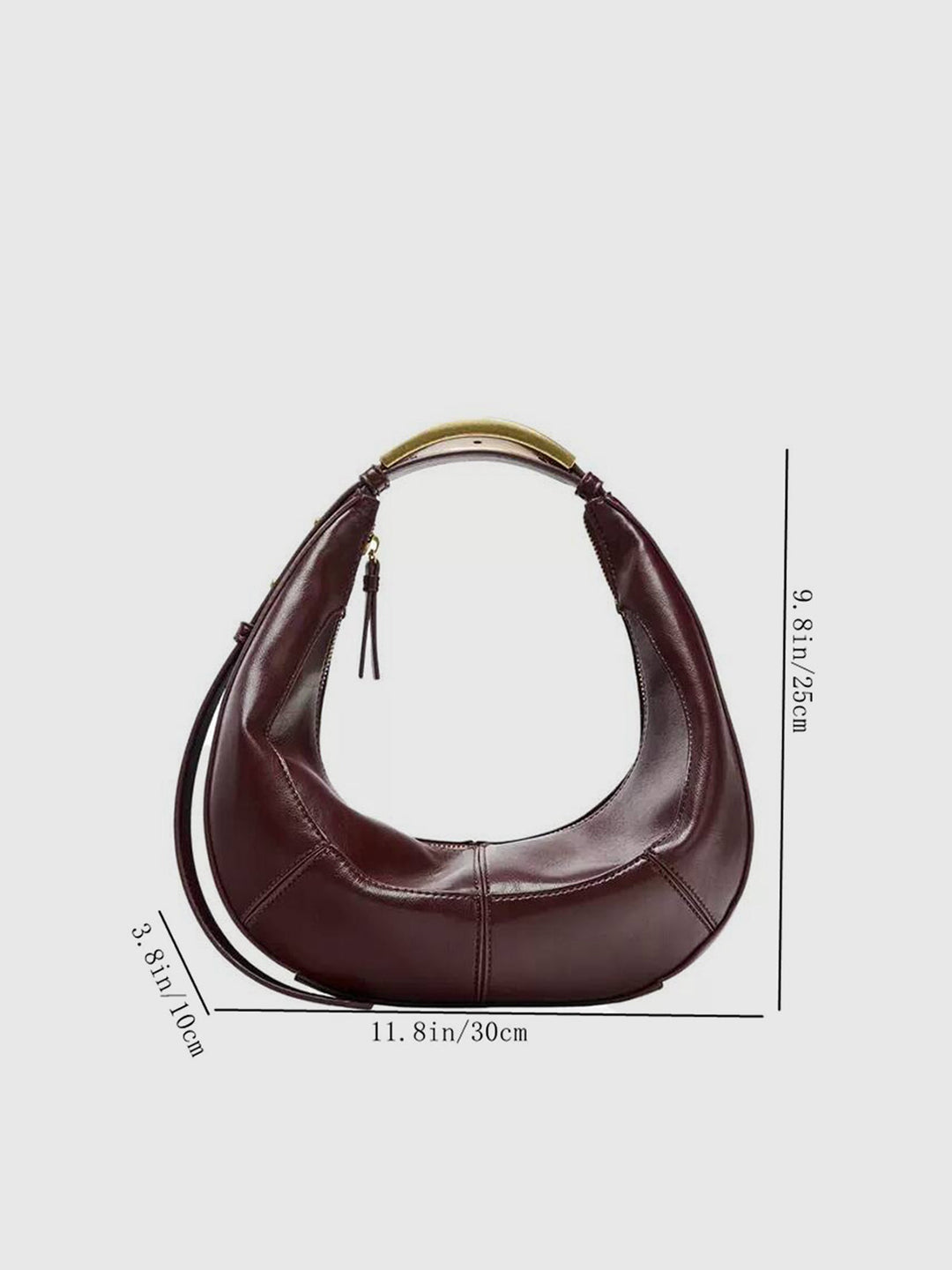 Metallgriff-Tasche