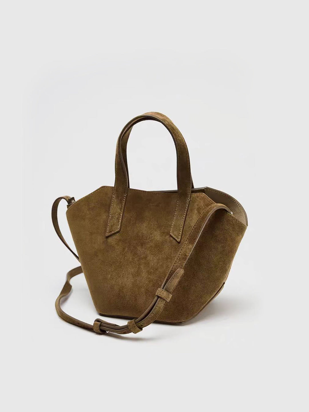 Wildlederbörse Mini Tote Bag