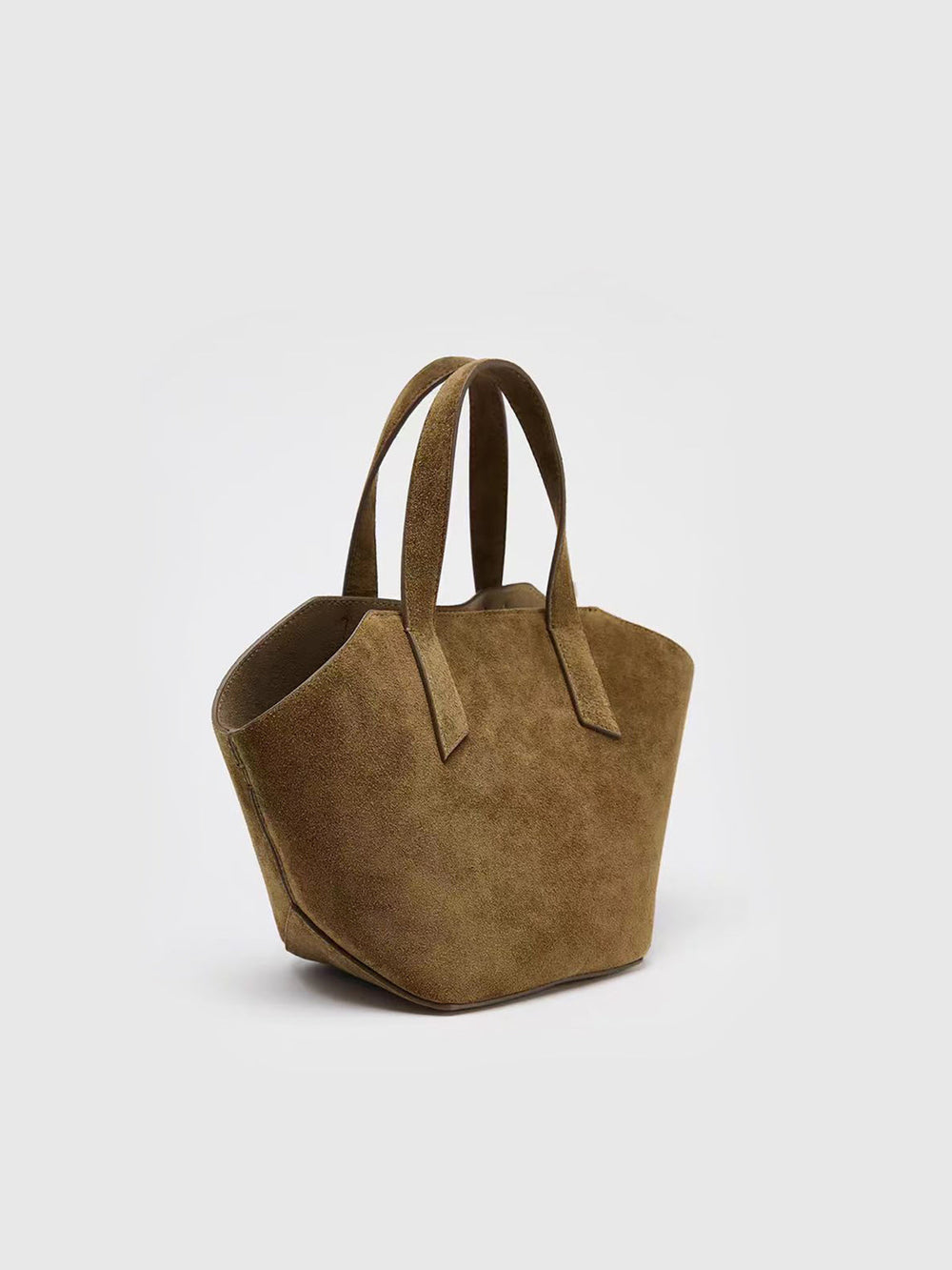 Wildlederbörse Mini Tote Bag