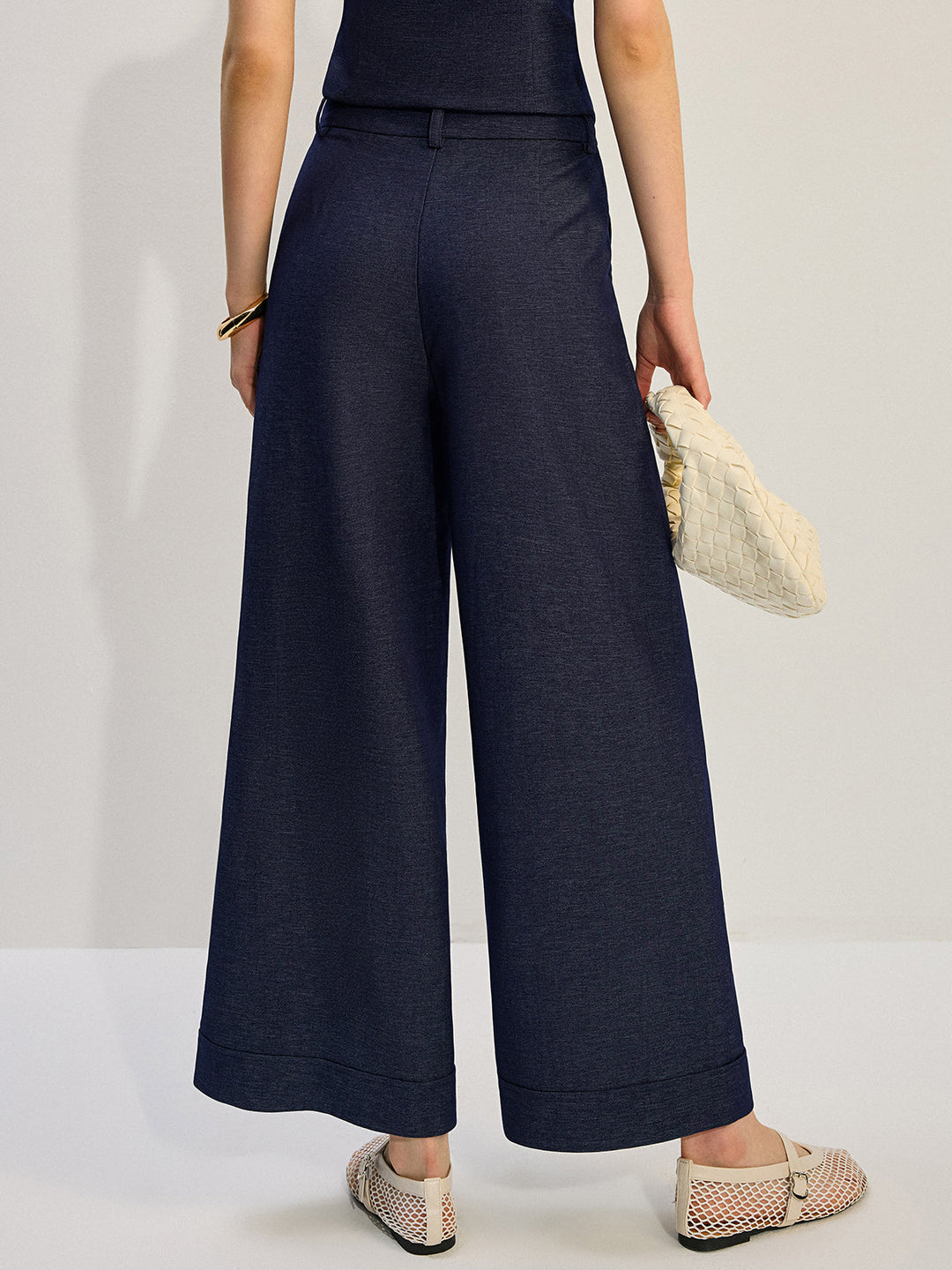 Jeans mit weitem Bein