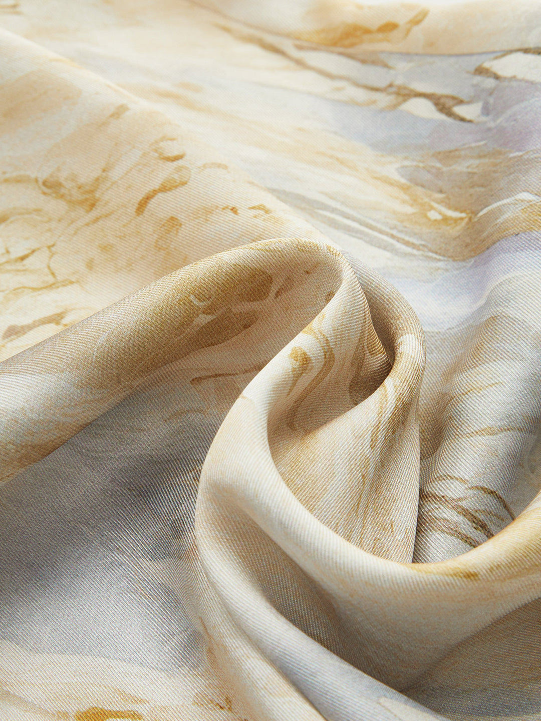 Marmorprint-Hose mit geradem Bein