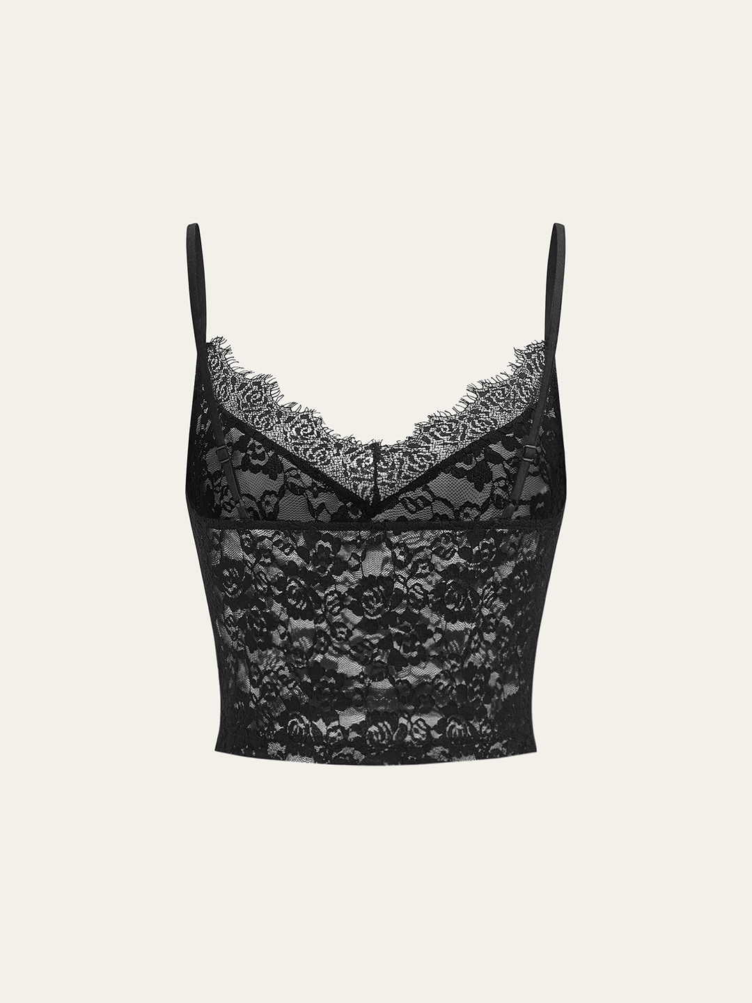 Polka Dot Zweiteiliges Maxikleid mit Spitzen-Camisole