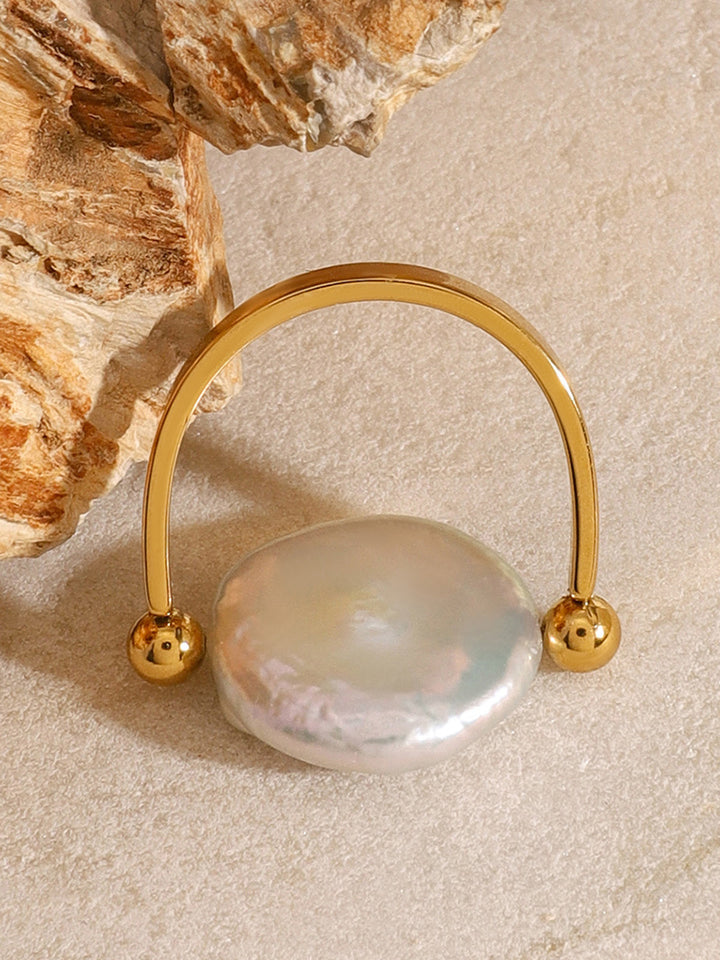 Reversible Barock Perlenring