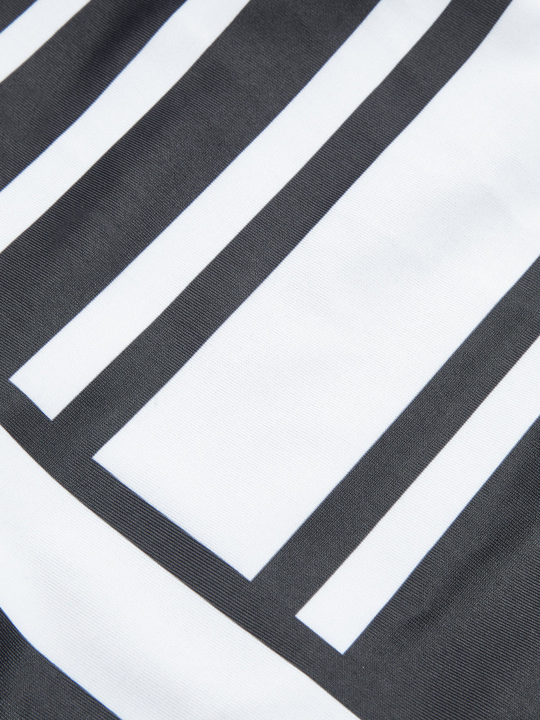 Geometrischer Bikini-Bottom mit hohem Bund