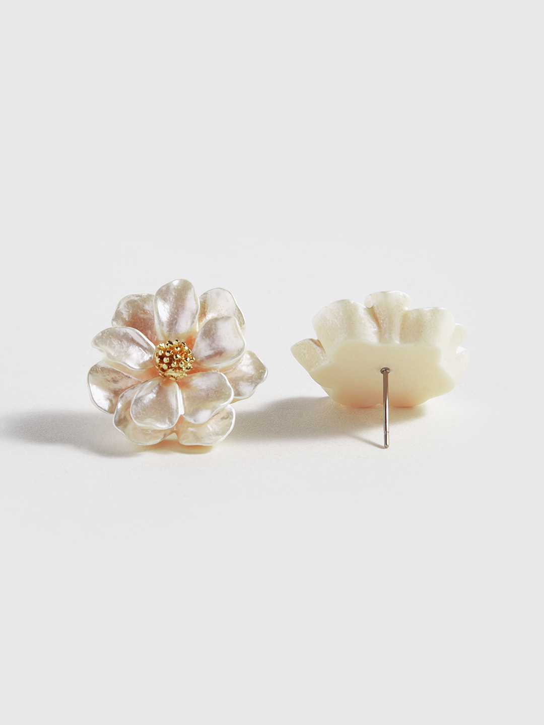 Resin Blumen Ohrstecker