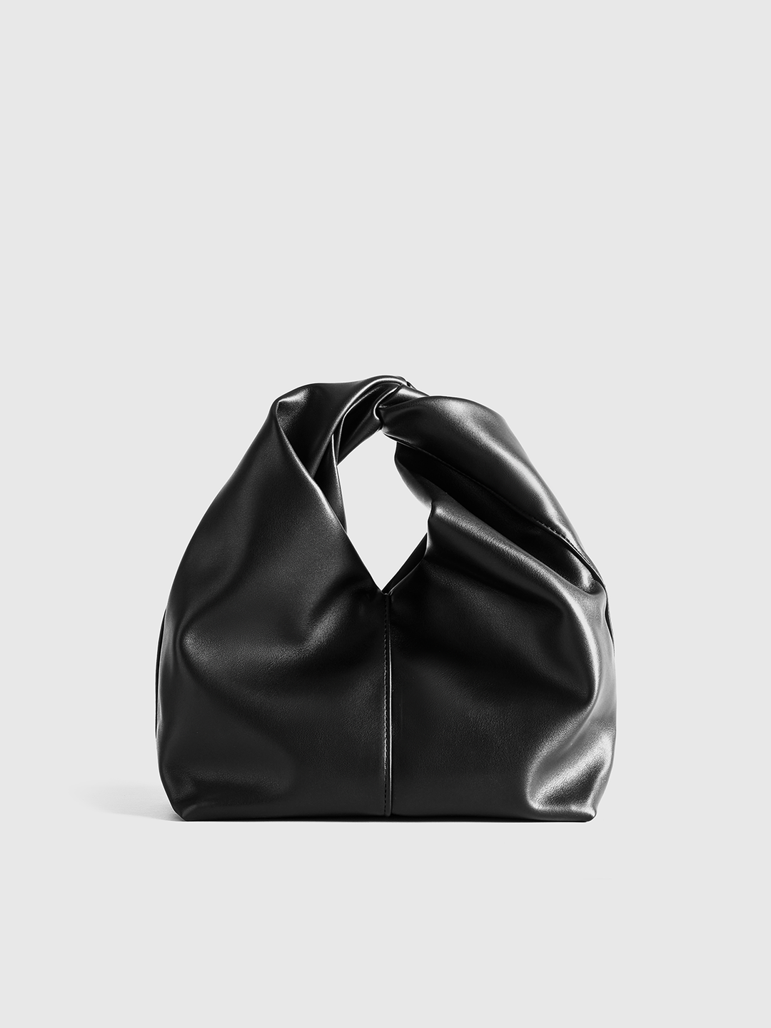 PU-Ledertasche mit verdrehtem Obergriff