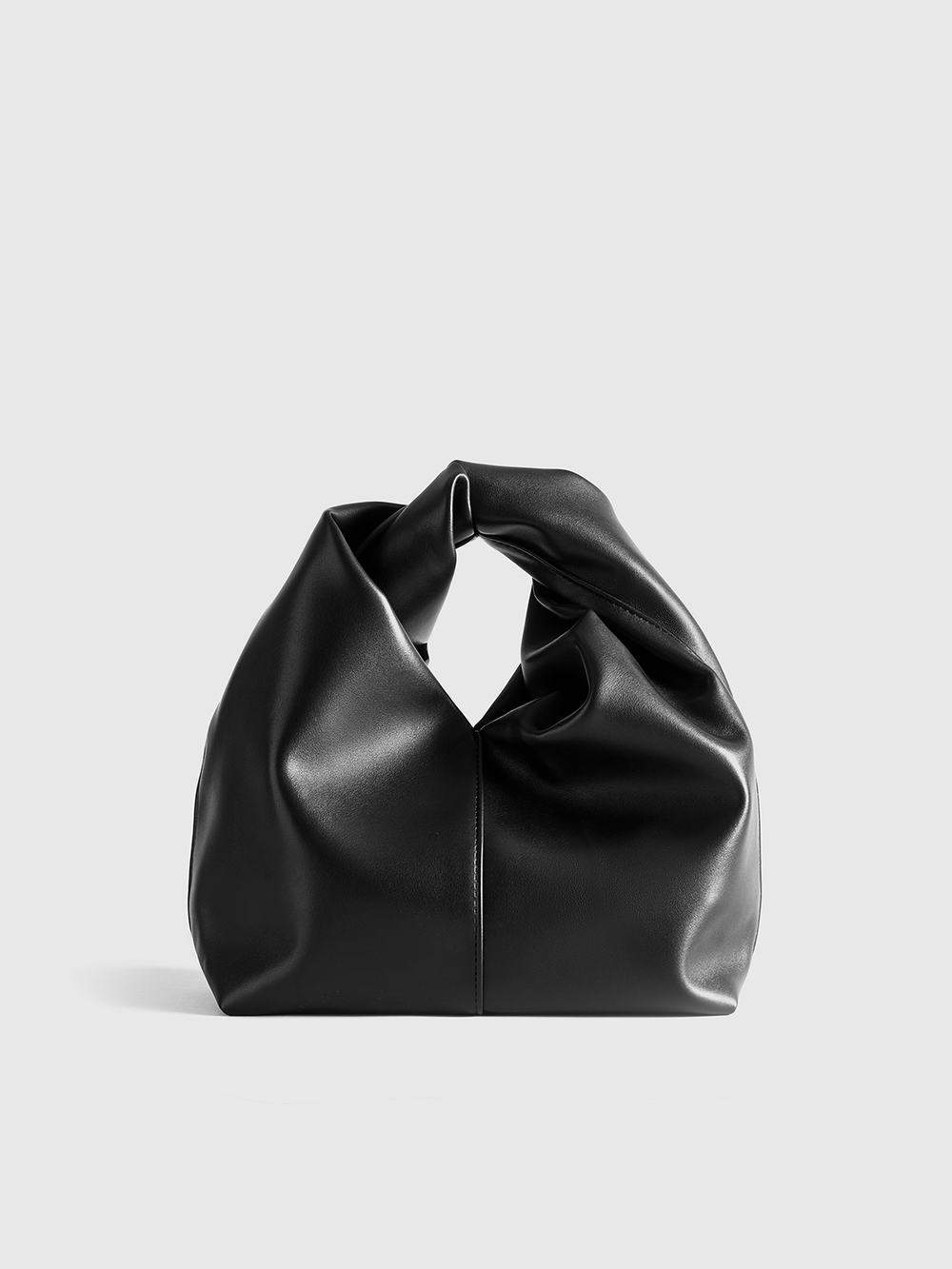 PU-Ledertasche mit verdrehtem Obergriff